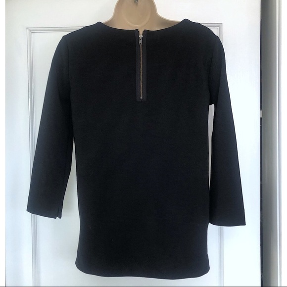 Madewell Gallerist Ponte Knit Color Block Top - Picture 4 of 7